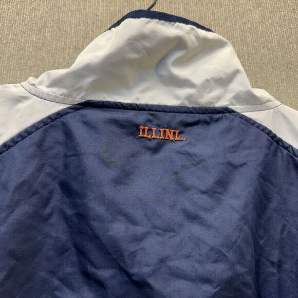 Illinois Fighting Illini Pro Player Windbreaker Jacket Men's XL UIUC - Picture 4 of 10
